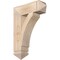 Ekena Millwork Thorton Arts & Crafts Smooth Bracket, Douglas Fir, 5 1/2"W x 20"D x 28"H BKT06X20X28THR03SDF - alternate 1